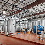 Cementitious urethane flooring systems for Alamo Beer