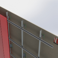 BIM objects for cladding support systems now available from NVelope