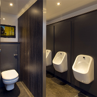 Paraline Platinum toilet cubicle for Loos for Do’s