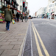 FASERFIX® channels solve tricky surface drainage on Western Road