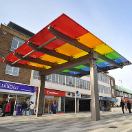 Bespoke Canopy for Marlowes Shopping Area