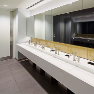 Maxwood luxury washrooms for London's Broadgate Quarter