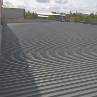 Wecryl waterproofing system for industrial building
