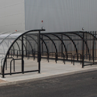 Cycle Shelter and stands for BMW