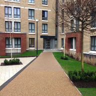 RonaDeck Resin Bound Surfacing at student accommodation