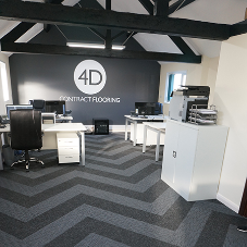 4D Contract Flooring gets creative with carpet planks