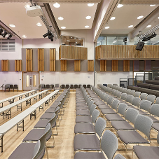Acoustic wood products for Putney High School