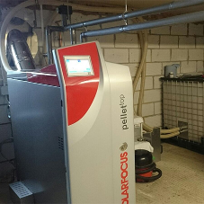 PelletTop Wood Boiler for Westwood Guest House