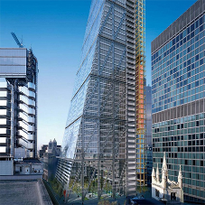Stainless steel products for the Cheesegrater building