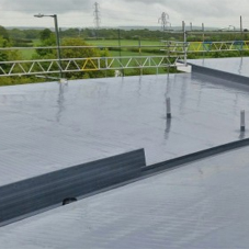 GRP roofing system for Fillingham Court