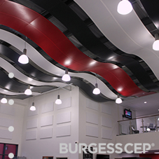 BurgessCEP wall panel solutions at college refurb