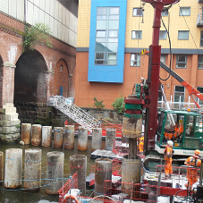 Sika admixtures key to foundations of station entrance
