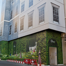 Newton waterproofs Christian Dior’s Flagship Store