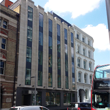 Comar curtain walling for Southwark Street offices