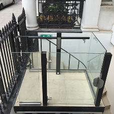 Platform lift for central London Embassy