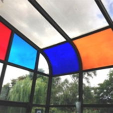UK Window Films adds colour to conservatory
