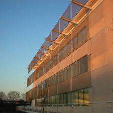 Architectural mesh for Oxford Science Park
