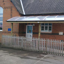 A welcoming entrance for St Mary's Primary school