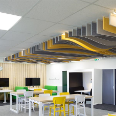 Effective acoustics complement learning environments