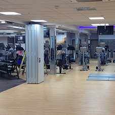 Healthy division of space at Sports Direct Fitness