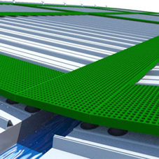 FibreGrid’s walkway system ensures safe access