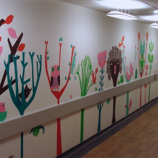 Wall murals for St Georges Hospital