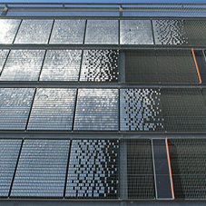 Wall gratings for Olympia car park
