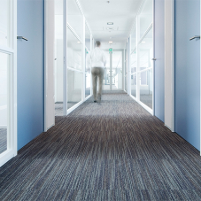 Quality linear carpet tile for Conference Centre