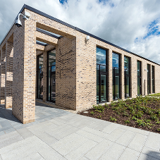Nexus® brick faced soffit units for Muirfield Centre