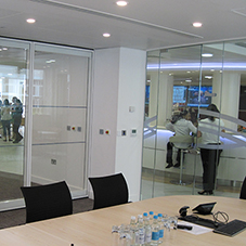 Glass movable walls for Winton Capital