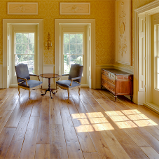 Solid oak flooring for historic listed property
