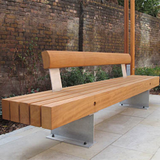 Timber seats & benches for Ronald McDonald House