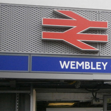 Architectural mesh for Wembley Central Station