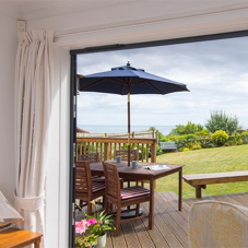 Origin doors provide unrestricted sea views in Devon