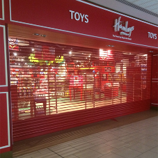 New security shutters for Hamleys store