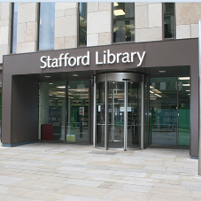Gilgen adds a touch of style to Stafford Library