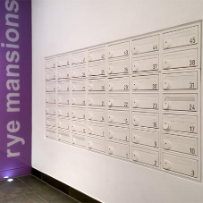 Mailboxes add sleek touch at London East Village