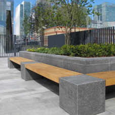 Seating solution for London Docklands housing scheme