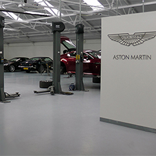BASF provides flooring upgrade for Aston Martin