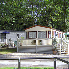 Powapost® post shoes at Nostell Holiday Park