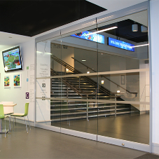 Gilgen sliding wall for Poole Lighthouse Theatre