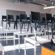 Over 1000 EN ONE One-piece chairs in Liverpool school