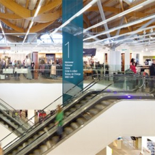 Structural glass balustrades for M&S store