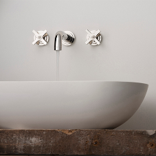 Bauhaus-inspired bathroom fittings enhance interiors