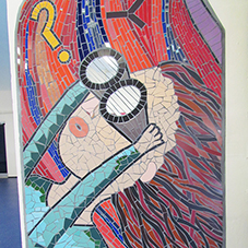 BAL tiling solutions used for school art installation