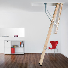 Designo: the Passive House certified loft ladder
