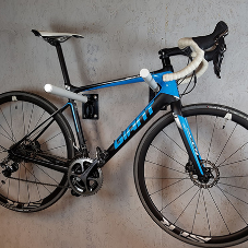 Jupiter Blue indoor bike storage secures bikes and wheels