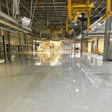 Sika rapid-apply system for Rolls Royce plant