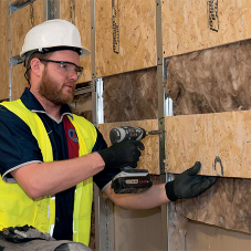 SMARTPLY PATTRESS PLUS reduces install time on site