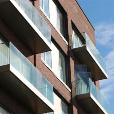 Sapphire balconies in office-to-homes conversion